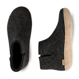 glerups Boot with leather sole Boot with leather sole Charcoal