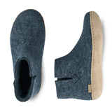 glerups Boot with leather sole Boot with leather sole Denim