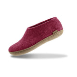glerups Shoe with leather sole Shoe with leather sole Cranberry