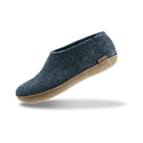 glerups Shoe with leather sole Shoe with leather sole Denim