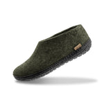 glerups Shoe with natural rubber sole - black Shoe with rubber sole Forest