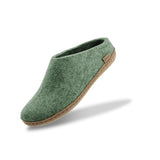 glerups Slip-on with leather sole Slip-on with leather sole 14 Moss