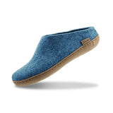 glerups Slip-on with leather sole Slip-on with leather sole Petrol