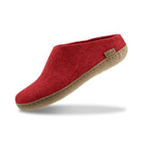 glerups Slip-on with leather sole Slip-on with leather sole Red