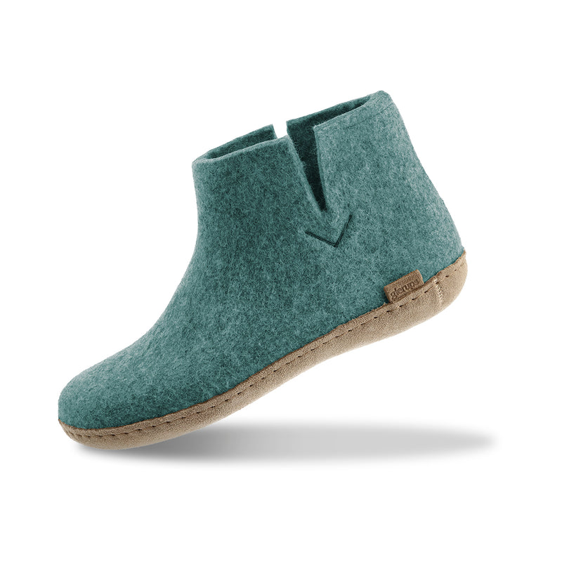 glerups Boot with leather sole Boot with leather sole 11 North Sea