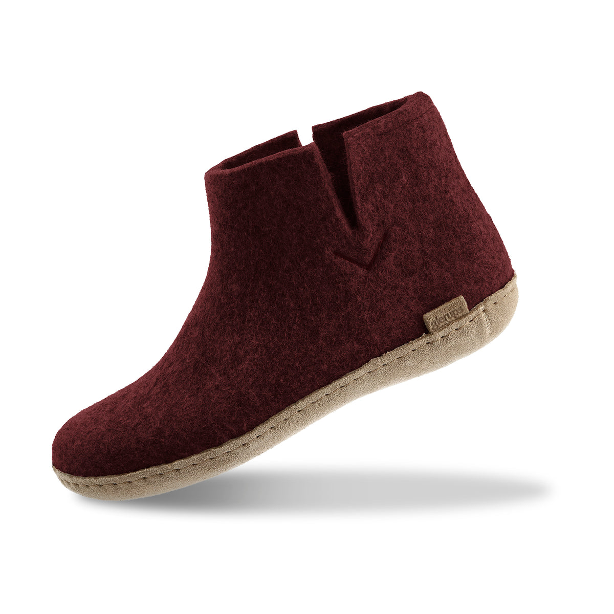 glerups Boot with leather sole Boot with leather sole 15 Beet