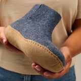 glerups Boot with leather sole Boot with leather sole Denim