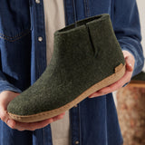 glerups Boot with leather sole Boot with leather sole Forest