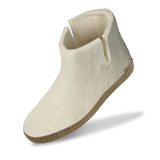 glerups Boot with leather sole Boot with leather sole White