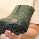 glerups Boot with natural rubber sole - black Boot with rubber sole Forest