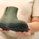 glerups Boot with natural rubber sole - black Boot with rubber sole Forest