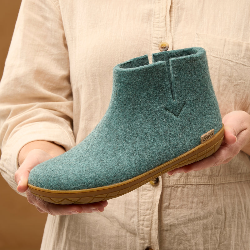 glerups Boot with natural rubber sole - honey Boot with rubber sole 11 North Sea