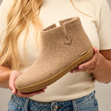 glerups Boot with natural rubber sole - honey Boot with rubber sole 12 Sand