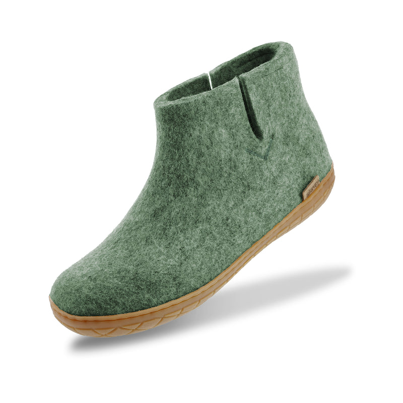 glerups Boot with natural rubber sole - honey Boot with rubber sole 14 Moss