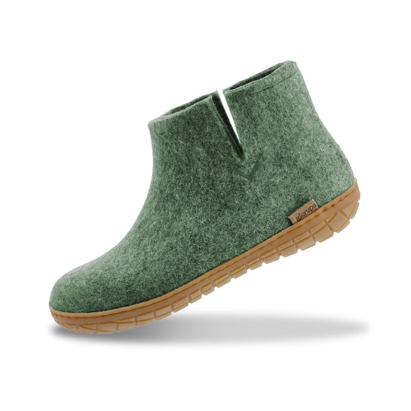 glerups Boot with natural rubber sole - honey Boot with rubber sole 14 Moss