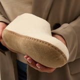 glerups Shoe with leather sole Shoe with leather sole White
