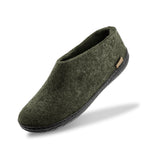 glerups Shoe with natural rubber sole - black Shoe with rubber sole Forest