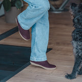 glerups Slip-on with leather sole Slip-on with leather sole 15 Beet