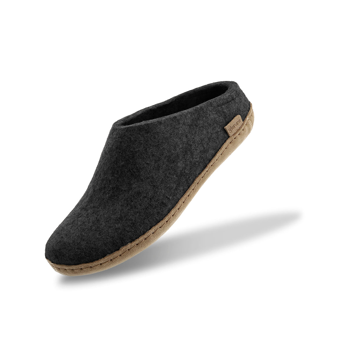 glerups Slip-on with leather sole Slip-on with leather sole Charcoal