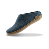 glerups Slip-on with leather sole Slip-on with leather sole Denim