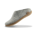 glerups Slip-on with leather sole Slip-on with leather sole Grey