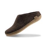 glerups Slip-on with leather sole Slip-on with leather sole Nature brown