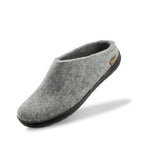glerups Slip-on with natural rubber sole - black Slip-on with rubber sole Grey