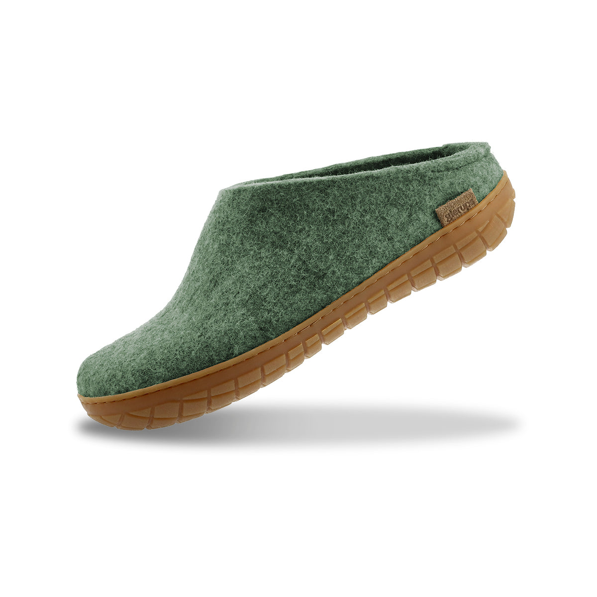 glerups Slip-on with natural rubber sole - honey Slip-on with rubber sole 14 Moss