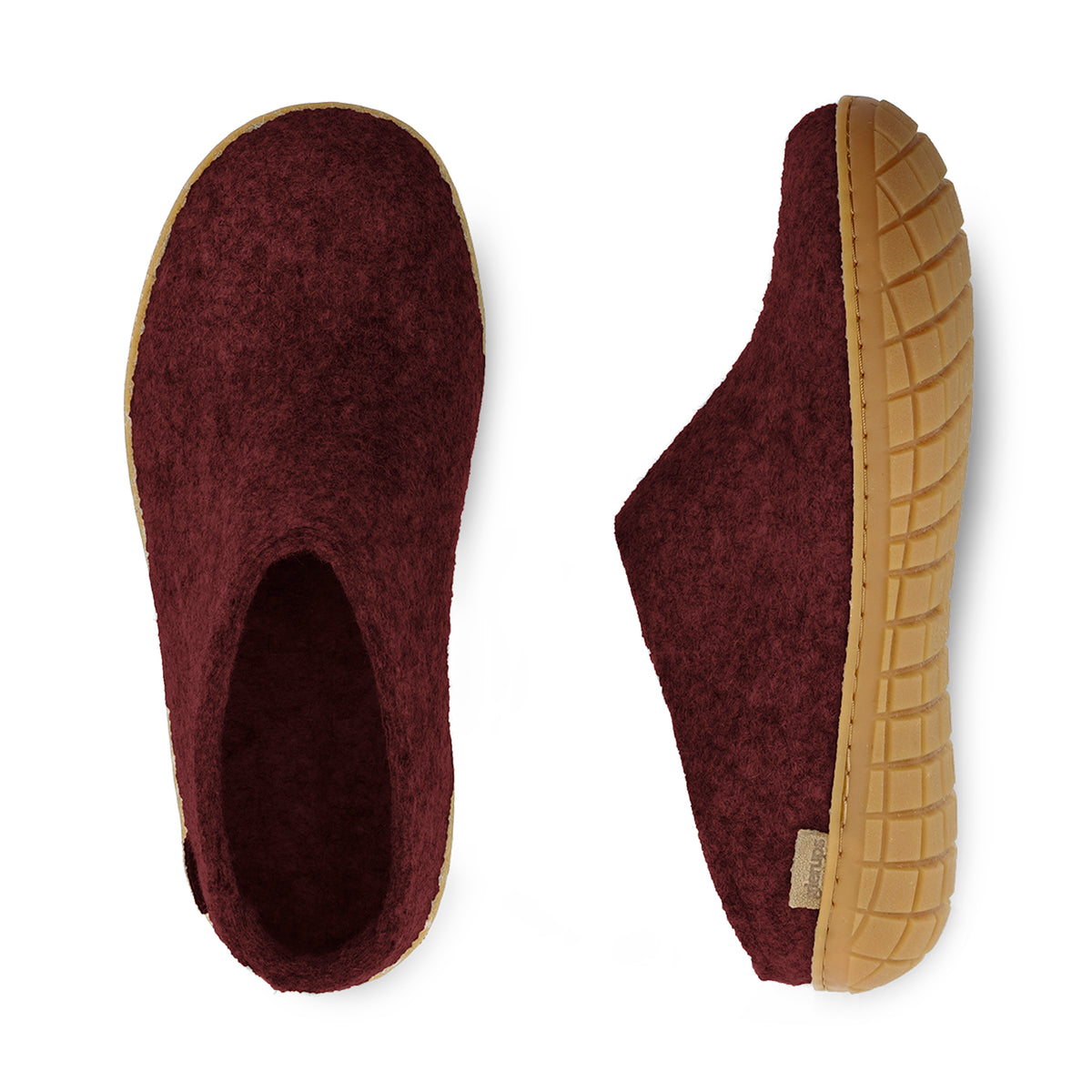 glerups Slip-on with natural rubber sole - honey Slip-on with rubber sole 15 Beet
