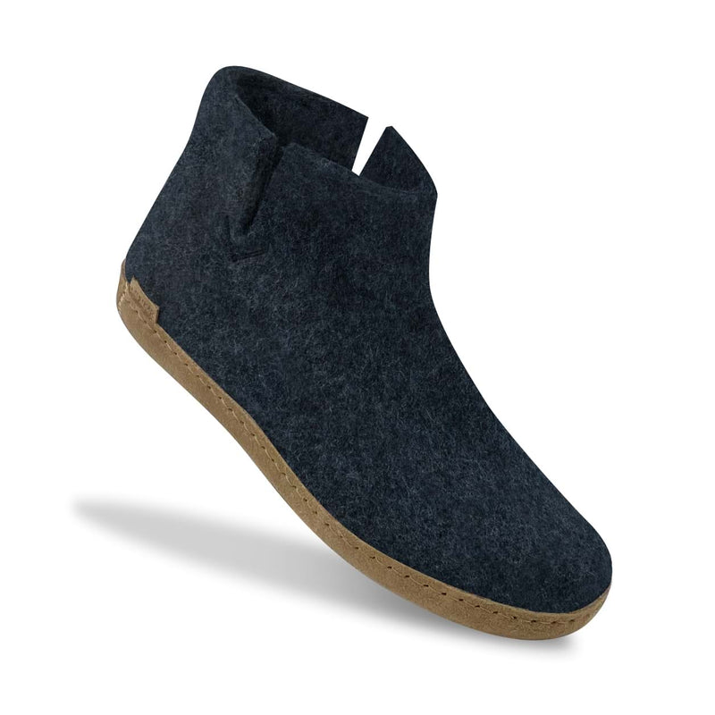 glerups Boot with leather sole Boot with leather sole Denim