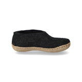 glerups Shoe junior Shoe with leather sole Charcoal