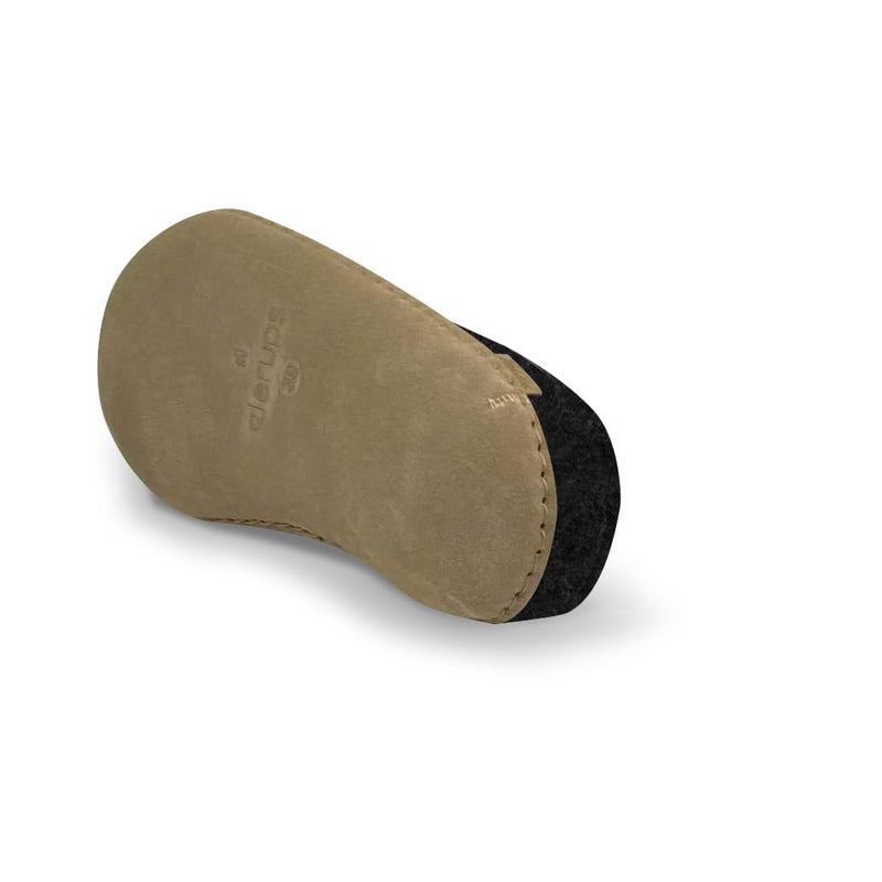 glerups Slip-on with leather sole Slip-on with leather sole Charcoal