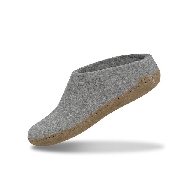 Slip on deals hard sole slippers