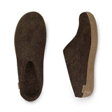 glerups Slip-on with leather sole Slip-on with leather sole Nature brown