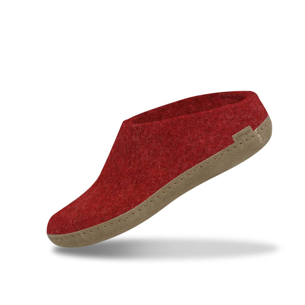 Red bottom slip ons online