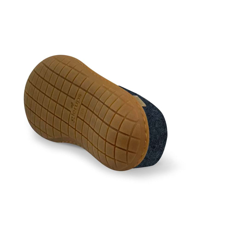 glerups Slip-on with natural rubber sole - honey Slip-on with rubber sole Denim